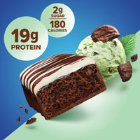 Thumbnail for Pure Protein Chocolate Mint Cookie Protein Bars – 20g Protein, 3g Sugar, 190 Calories (12 count) Low Sugar* High Protein Snack - Gluten Free - Perfect for a Healthy Snack