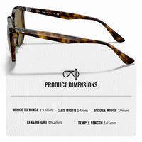 Thumbnail for Ray-Ban RB4306 Hexagonal Flat Lenses Sunglasses With Eyewear Kit Bundle - High Bridge Fit - Ideal Formal and Casual Wear Retro Sunglasses