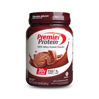 Thumbnail for Premier Protein Powder, Chocolate Milkshake & Cafe Latte, 30g Protein, 1g Sugar, 100% Whey, Keto Friendly, Gluten Free, 17 Servings, 23.9 Ounce (2 Pack)