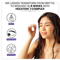Thumbnail for RapidLash Eyelash Enhancing Serum with HEXATEIN 1 Complex – Lash Serum for Eyelashes Conditioning & Hydrating – Longer-Looking, Fuller and Thicker Appearing Lashes – 3 mL / 0.1 fl oz