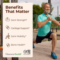 Thumbnail for Glucosamine Chondroitin MSM – Joint Support Supplement for Women and Men with Glucosamine Sulfate 1500 mg, Chondroitin and MSM – for Cartilage, Joint Health and Flexibility – 90 Capsules