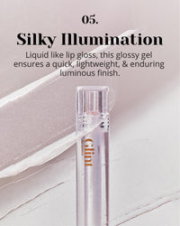 Thumbnail for Glint Liquid Gel Highlighter (Glosser, 0.1oz) - Multi-Use Face & Body Gloss for Smooth Glow, Long-Lasting Illuminator Balm for Healthy Radiance. Korean Makeup. Eyes, Cheeks, Nose