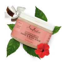 Thumbnail for SheaMoisture Body Scrub for Dull Skin Illuminating Coconut and Hibiscus Cruelty-Free Skin Care 12 oz
