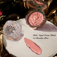 Thumbnail for Flower Knows Little Angel Cream Blush,Warm Pink Hydrating Blush for Cheeks,Buildable & Blendable Dewy Face Makeup,Soft Long-Lasting Cute Make Up for Women & Girls,0.21 Oz(03 Paradise Poet)