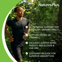 Thumbnail for NaturesPlus Ultra Cranberry, Sustained Release - 1000mg, 120 Tablets - with Vitamin C - Vegetarian, Gluten Free - 60 Servings
