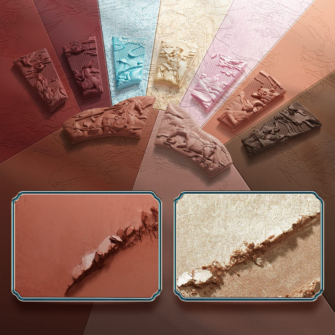 FLORASIS Floral Engraving Odey Makeup Palette (The Encounter)