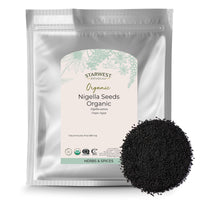 Thumbnail for Starwest Botanicals Organic Nigella Seeds - Dried Black Cumin Seed for Cooking & Baking, Nigella Sativa Seasoning, Whole Body Support for Men & Women, Non-GMO - Bulk 1 lb Bag
