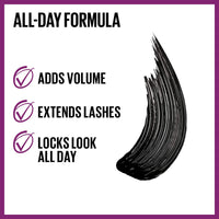 Thumbnail for Maybelline The Falsies Lash Lift Washable Mascara Volumizing, Lengthening, Lifting, Curling, Multiplying, Eye Makeup, Very Black, 1 Count