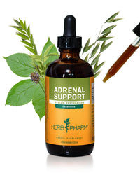 Thumbnail for Herb Pharm Adrenal Support Liquid Herbal Formula with Eleuthero and Licorice Liquid Extracts - 4 Ounce