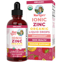Thumbnail for MaryRuth's Organic Liquid Zinc Supplement for Kids & Adults | Immune Support | Skin Health | Antioxidant | Cellular Metabolism | Zinc Sulfate | Vegan | Non-GMO | Sugar Free | Gluten Free | 4 oz