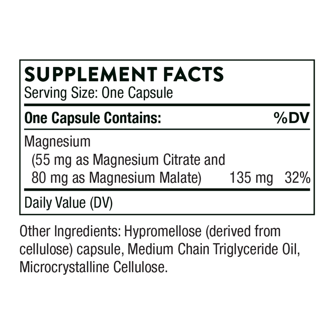 THORNE - Magnesium CitraMate & Vitamin D-5000 Duo - Heart, Bones, Muscles - 60 to 90 Servings