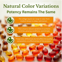 Thumbnail for A1Vitality Turmeric Curcumin NovaSOL 1000mg - Nature's Joint Support Supplements - 185x Bioavailable Than Standard Curcumin - Natural Softgels