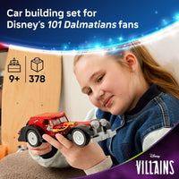 Thumbnail for LEGO Disney Cruella De Vil’s Car Building Toy - 101 Dalmations Pretend Play Vehicle Building Set for Girls & Boys, Ages 9+ - Gift Idea for Birthdays - 43277