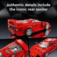 Thumbnail for LEGO Speed Champions Ferrari F40 Supercar, Toy Car Model Building Set with Driver Minifigure, Collectible Ferrari Toy for Kids Ages 9 and Up, 76934