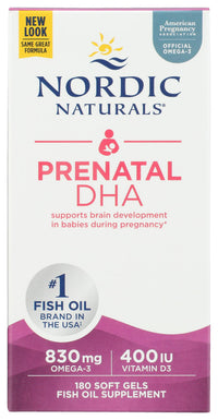 Thumbnail for Nordic Naturals, Prenatal DHA, 180 Count