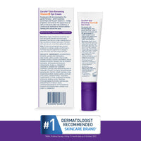Thumbnail for CeraVe Skin Renewing Vitamin C Eye Cream, Vitamin C, Hyaluronic Acid, Ceramides & Caffeine, Under Eye Cream For Dark Circles and Puffiness, Fragrance Free & Ophthalmologist Tested, 0.5 Fl. Oz
