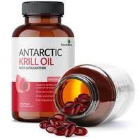 Thumbnail for Futurebiotics Antarctic Krill Oil 1000mg with Omega-3s EPA, DHA, Astaxanthin and Phospholipids - Premium Krill Oil Heavy Metal Tested, Non GMO – 90 Softgels (45 Servings)