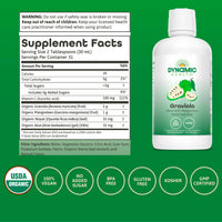 Thumbnail for Dynamic Health Graviola Blend, Mangosteen, Nopal and Aloe, 100% Organic, No Additives, Immune System Support, Antioxidant, Vegan, Gluten Free, Non-GMO, 32 Fl oz