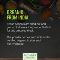 Thumbnail for Frontier Co-op Organic Ground Cayenne Pepper 6.14oz