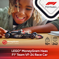 Thumbnail for LEGO Speed Champions MoneyGram Haas F1 Team VF-24 Race Car Toy - Building Set for Kids, Boys & Girls, Ages 10+ - Toy Car for F1 Fans - Gift Idea for Birthday - 77250