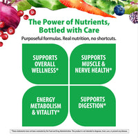 Thumbnail for Rainbow Light Mens Multivitamin One + for 50 Plus | 60 Caplets | Supports Muscle Health | with Vitamins C, D, and Zinc | Real Food Nutrients, Digestive Enzymes & Probiotics