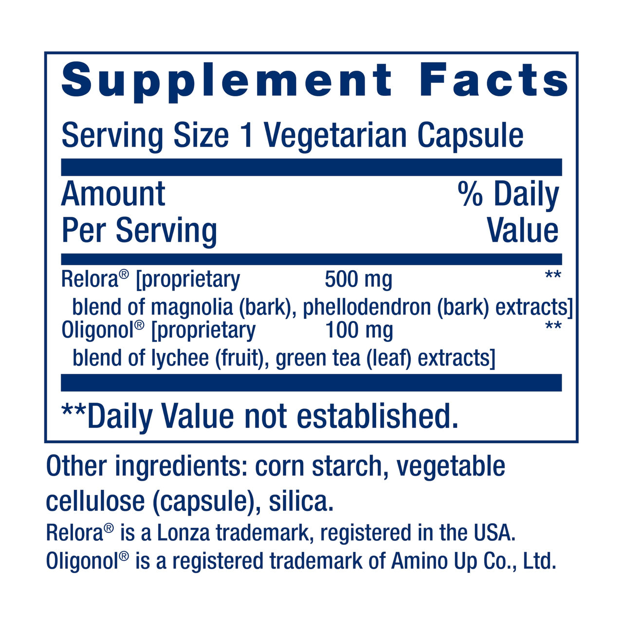 Life Extension Cortisol-Stress Balance, Relora® Magnolia bark, Green Tea, Lychee Extract, Manage Stress, Maintain Healthy cortisol Levels, Gluten Free, Non-GMO, Vegetarian, 1-Daily, 30 Capsules