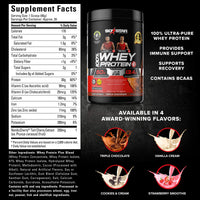 Thumbnail for Whey Protein Powder + Immune Support | Six Star Whey Protein Plus | Whey Protein Isolate & Peptides + Muscle Builder | Lean Protein Powder for Muscle Gain & Recovery | Vanilla, 2 lbs