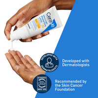 Thumbnail for CeraVe Ultra-Light Moisturizing Lotion With SPF 30, Daily Face Moisturizer with SPF, Formulated with Hyaluronic Acid & Ceramides, Broad Spectrum SPF, Oil Free, Matte Finish, 1.7 Ounce