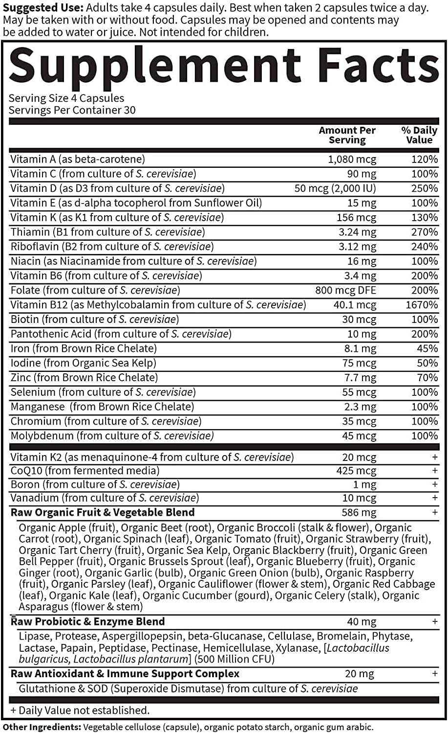 Garden of Life Vitamin Code for Women Vegetarian Capsules