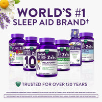 Thumbnail for ZzzQuil PURE Zzzs Melatonin Gummies, Sleep Aid, Melatonin 2mg, with Chamomile & Lavender, Melatonin Sleep Gummies, Sleep Aids for Adults, Wildberry Vanilla Flavored, 72 Sleep Gummies