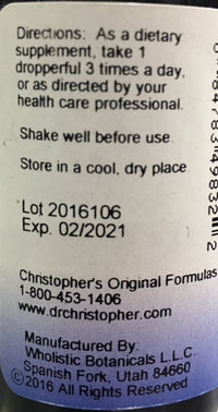 Thumbnail for Christopher's Original Formulas Dandelion Root - 2 fl oz