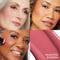 Thumbnail for LAURA GELLER NEW YORK Serum Blush Tint, Lightweight Liquid Blush for Cheeks, Weightless Watercolor Sheer Finish, Beautiful Blossom