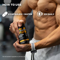 Thumbnail for MuscleTech Testosterone Booster for Men, AlphaTest - T-Boost Mens Supplement with Tribulus Terrestris & Boron - Daily Male Gym Workout Supplements for Muscle Growth, Stamina & Energy - 120 Pills