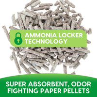 Thumbnail for Fresh News Recycled Paper Original Pellet Cat Litter, 25 Pound, Non-Clumping, Unscented, Made in USA