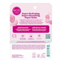 Thumbnail for eos 24H Moisture Super Balm - Pink Lemonade & Wild Cherry Slushie, Day or Night Lip Treatment, Made for Sensitive Skin, Lip Balms & Moisturizers, 0.35 fl oz, 2-Pack