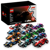 Thumbnail for LEGO F1 Collectible Race Cars, 6 Pack - Building Set for Boys & Girls, Ages 6+ - Birthday Party Favor or Gift - Mystery Box W/Surprise F1 Car Toys - Travel Toys for Kids - 66796