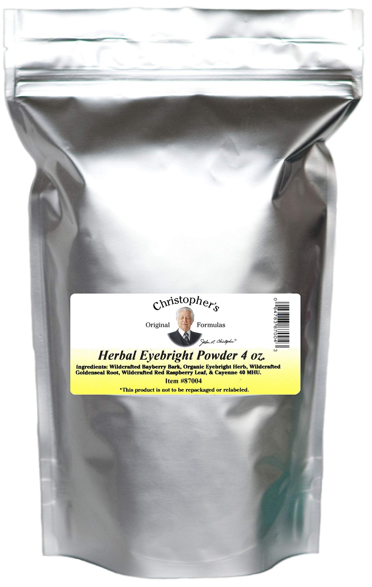 Christophers Original Formulas Herbal Eyebright Powder 4 OZ