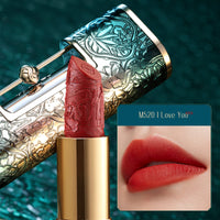 Thumbnail for FLORASIS Blooming Rouge Love Lock Lipstick Long-Lasting Sculpting Lipstick Misty Matte Finish Lightweight Nourishing for Everyday Use (M520 I Love You)
