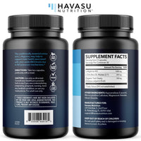 Thumbnail for L-Arginine Capsules with L-Citrulline - Nitric Oxide Supplement - L Arginine and L Citrulline Blend - 60 Count - Vegan, Non-GMO Capsules for Performance, Endurance and Muscle Support - 1 Month Supply