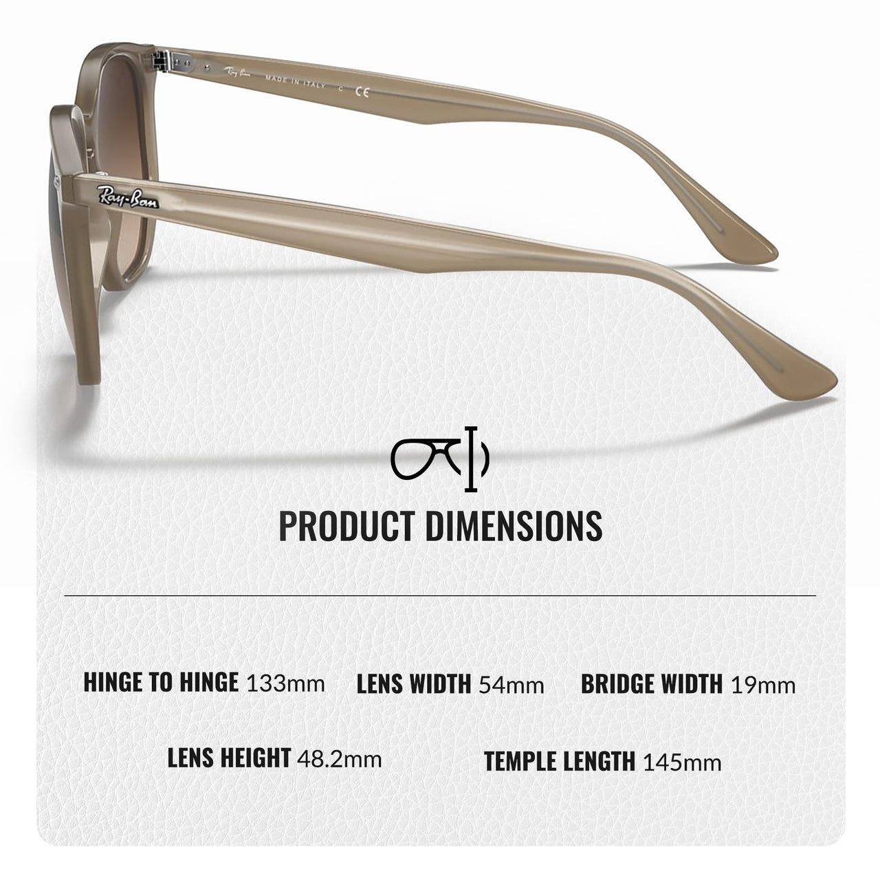 Ray-Ban RB4306 Hexagonal Flat Lenses Sunglasses With Eyewear Kit Bundle High Bridge Fit Ideal Formal and Casual Wear Retro Sunglasses