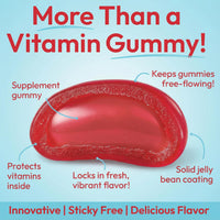Thumbnail for Human Beanz Methylated Vitamin B12, Jelly Bean Gummies for Adults, Brain Health and Energy Booster, Healthy Hair, Skin, and Nails, Nutritional Vegetarian Supplements, 120 Jelly Beans