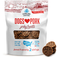 Thumbnail for Farmland Traditions New Filler Free Dogs Love Pork Premium Jerky Treats for Dogs (5 oz.)