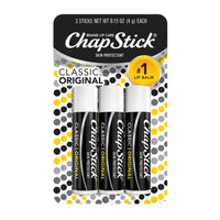 Thumbnail for ChapStick Classic Original Lip Balm Tubes, Lip Care - 0.15 Oz (Pack of 3)