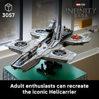 Thumbnail for LEGO Marvel S.H.I.E.L.D. Helicarrier - Collectible Building Set for Adults, Ages 18+ - Marvel Bedroom or Home Office Decor - Includes 6 Minifigures - Gift for Men & Women - 76354