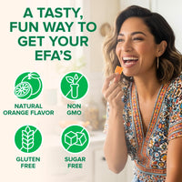 Thumbnail for Zenwise Health Omega 3 Gummy Supplement - Burpless Omega 3 Supplement with DHA & EPA Fatty Acids for Immune Health - Sustainably Sourced Fish Oil, Flaxseed Oil & Vitamin E - 30 Gummies