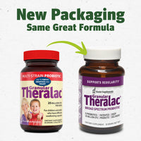 Thumbnail for Master Supplements Granular Theralac - 1.05 oz - Multi-Strain Probiotic Powder for Optimal Gut Health - Great for Kids - Vegan, Gluten Free - 40 Servings