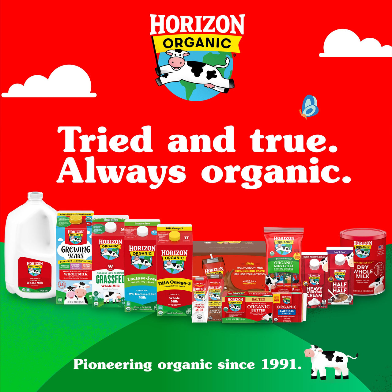 Horizon Organic Shelf Stable 1% Lowfat Strawberry Milk Boxes, 8 fl oz, 12 Count - 8g Protein per Serving, USDA Organic UHT from Pasture-Raised Cows, Ready to Drink for Lunchbox, Travel, or On-the-Go, No Refrigeration Needed