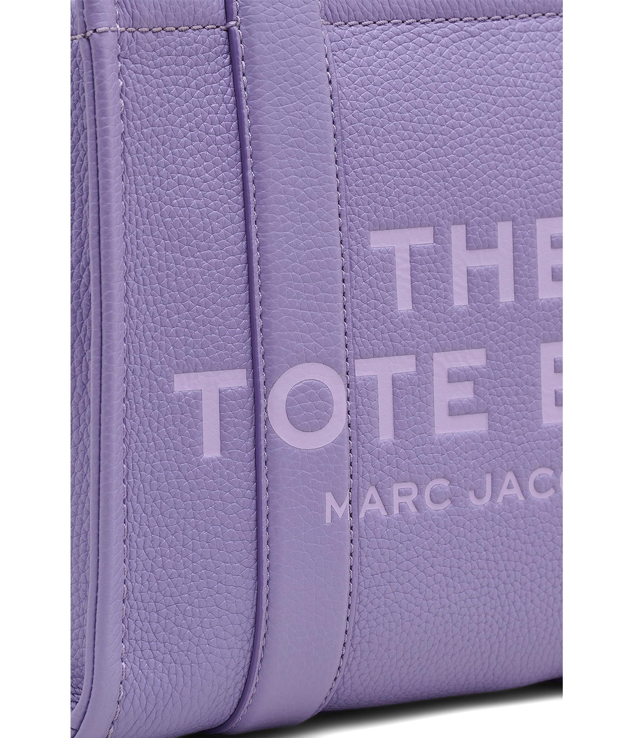 Marc Jacobs The Leather Mini Tote Bag Lavender One Size
