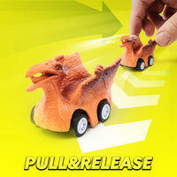 Thumbnail for JOYIN 13 in 1 Dinosaur Toys for Kids 3-5, Transport Dinosaur Carrier Truck with 12 Pull Back Cars, Toddler Toys 3-4， Birthday Gifts for 3 4 5+ Year Old Boys