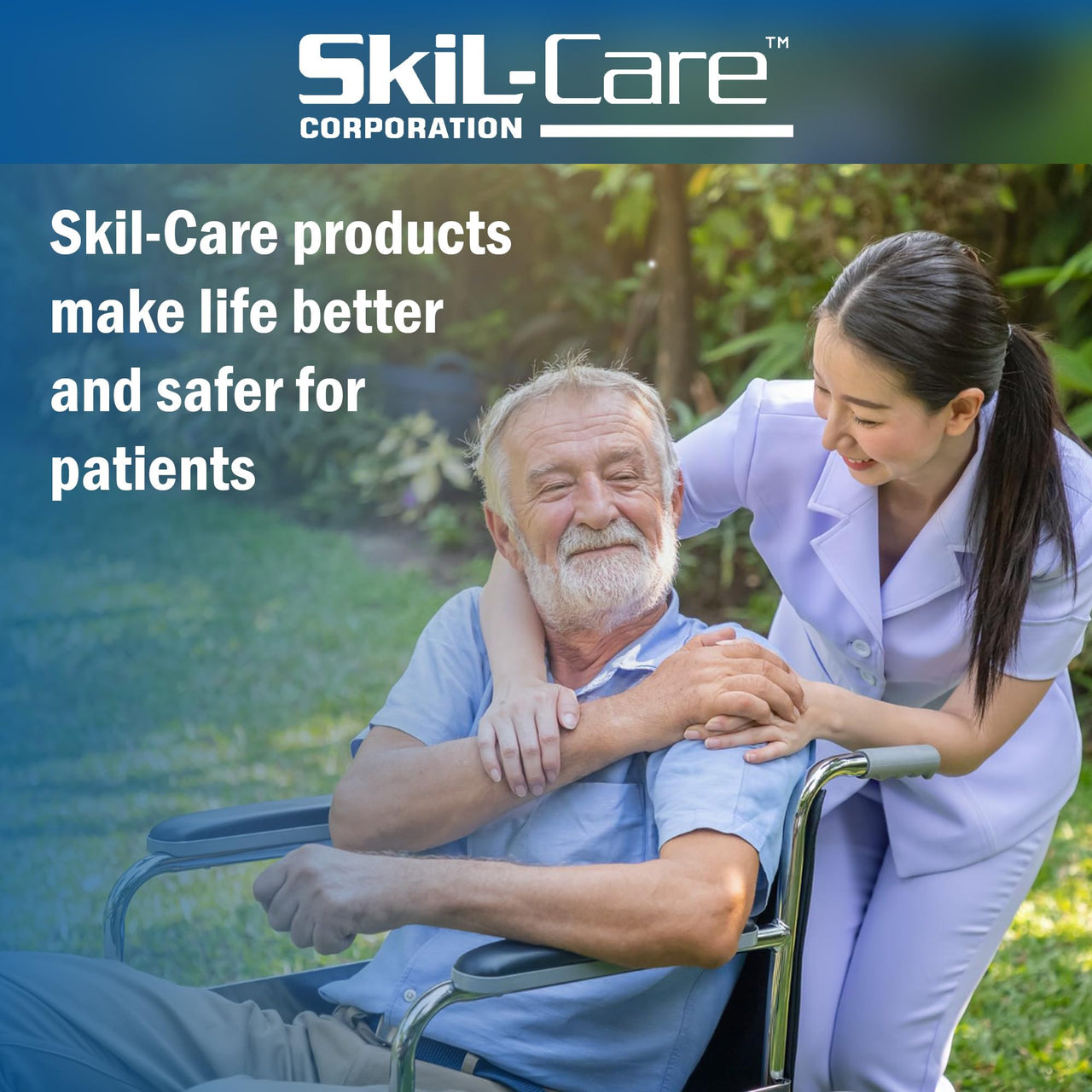 Skil-Care Economy Foam Limb Holder with Single Strap, Universal Size, Soft Foam Cuff with Hook and Loop Closure, Non-Slip Buckle, Wrist or Ankle Restraint, White, 306044